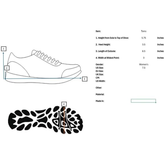 Toms Canvas Peep Espadrille Wedges Womens 7.5 Gray Work Dance Wedding - Picture 9 of 9